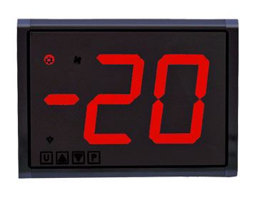 Dělený termostat Tecnologic TLB55 YYYBV s velkým červeným displejem