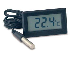Panelový teploměr Carel TRM, LCD, -40 až 110 °C, včetně sondy