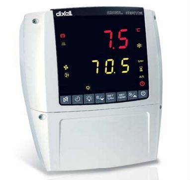 Nástěnný termostat Dixell CoolMate XLH360 500C1 pro regulaci teploty a vlhkosti