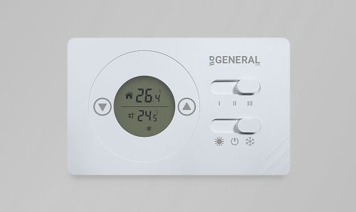 Pokojový termostat General Life FC220 pro Fan-Coil jednotky