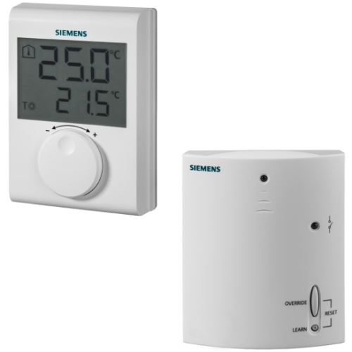 Bezdrátový prostorový termostat Siemens RDH100 RF/SET