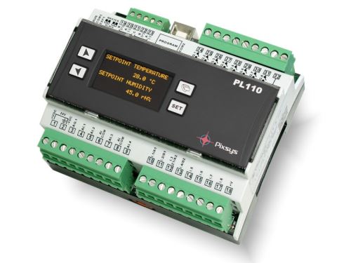 Mini PLC Pixsys PL110-2A s displejem