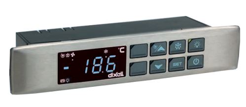 Termostat chlazení Dixell XW20L X5N0D1 v nerezovém provedení s napájením 230V