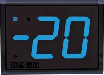 Dělený termostat Tecnologic TLB55 SYYYBVBE s velkým modrým displejem