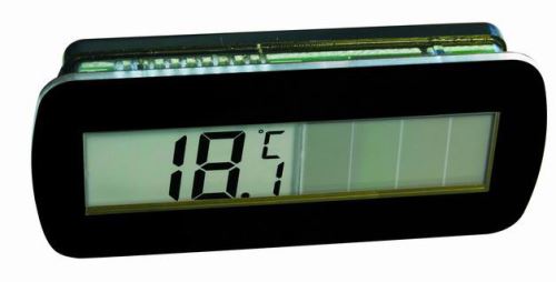 Panelový teploměr Logitron DST-30, LCD, -50 až 70°C, solární napájení, včetně sondy