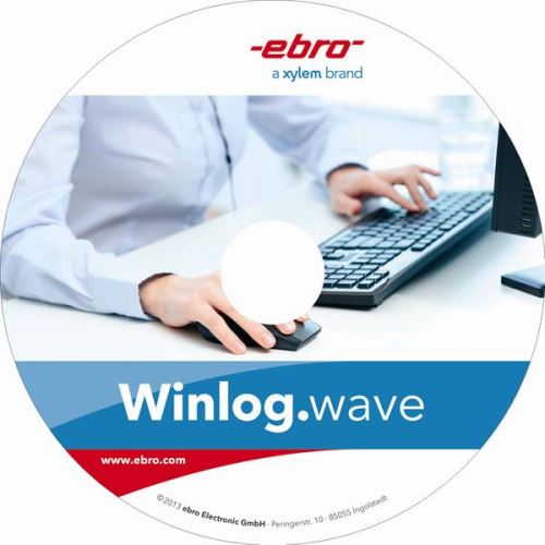 Vyhodnocovací software Ebro Winlog.Wave pro záznamníky teploty