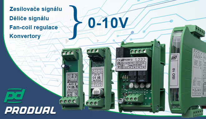 Elektronické konvertory signálu Produal